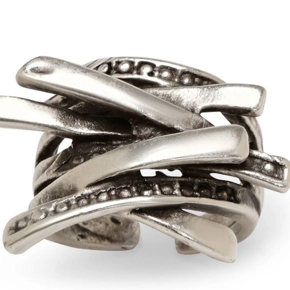 chanour Jewelry - Handmade Pewter Ring Adjustable
